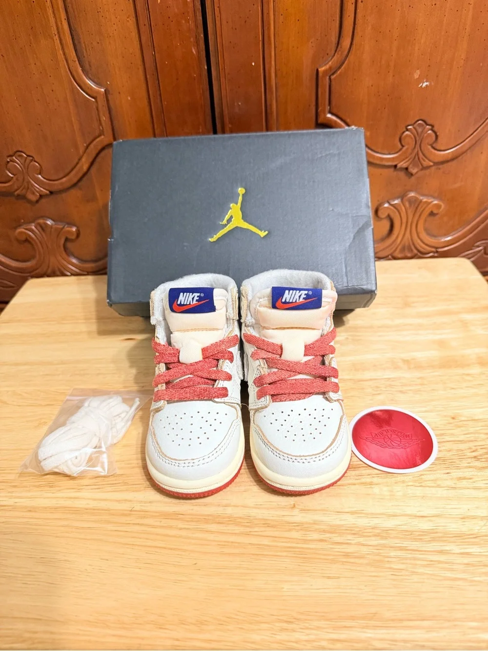 Nike Jordan 1 Retro High OG (TD) Sneakers Baby Size 5C NEW IN BOX